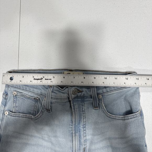 Madewell The Perfect Vintage Straight Jean Womens 26 Distressed Light Blue Denim - Picture 4 of 15